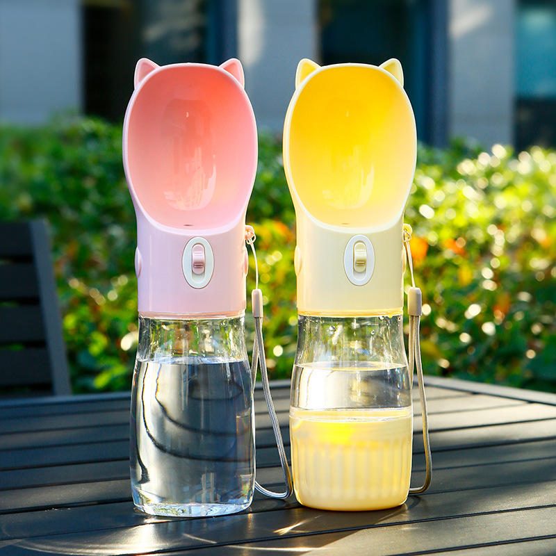 便携式宠物外出水壶 狗狗随行水粮杯 遛狗饮水器