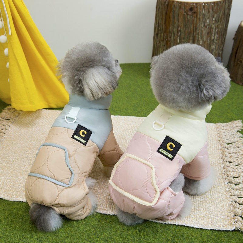 秋冬季宠物保暖服装 狗狗猫咪比熊适用